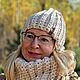 Вязаный комплект: шапка + хомут. Шапки. ЮлиКа. Интернет-магазин Ярмарка Мастеров.  Фото №2