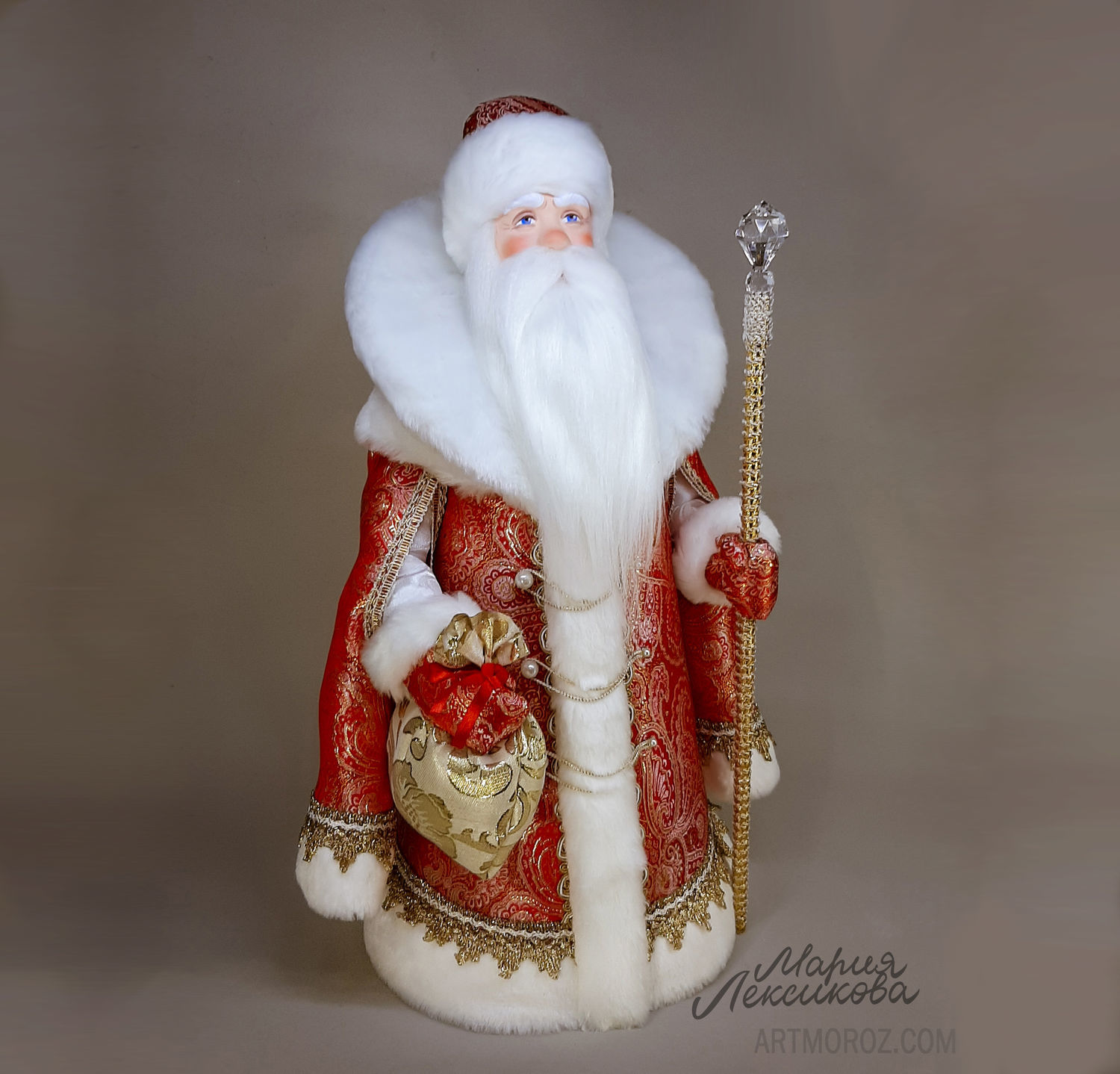Игрушка Дед Мороз под елку 46 см M купить за 2 руб. в интернет-магазине natali-fashion.ru