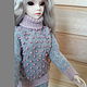 Knitted cashmere suit for Minifi doll, Clothes for dolls, Irkutsk,  Фото №1