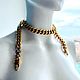 Винтаж: Цепь Vogue Bijoux 80-е годы, крупная. Колье винтажные. Винтажный ветер / vintage_wind. Ярмарка Мастеров.  Фото №4