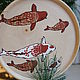 Wooden decorative plate . Goldfish. Plates. Siberian decor. Online shopping on My Livemaster.  Фото №2