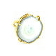 Large ring with agate 'Winter' white ring large, Rings, Moscow,  Фото №1