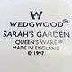Винтаж: Wedgwood Sarah's Garden овальный салатник / менажница Сара Гарден. Сервизы винтажные. Decor.mylove. Ярмарка Мастеров.  Фото №6