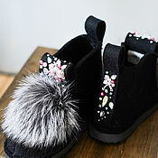 Обувь ручной работы handmade. Livemaster - original item Valesi: Boots ZIMA. Handmade.