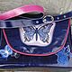 Bag 'Dreams on the wings of a butterfly'. Classic Bag. bag_fevra (Fevra). Online shopping on My Livemaster.  Фото №2