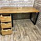 Заказать Стол руководителя, массив дуба. EasyLOFT. Ярмарка Мастеров. . Столы Фото №3