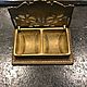 Antique bronze vintage jewelry box, Art Nouveau, Holland. Vintage Souvenirs. Dutch West - Indian Company. My Livemaster. Фото №5