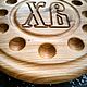 Подставка под кулич и яйца ( Пасхальная ). Подносы. Wood apple decor. Ярмарка Мастеров.  Фото №4