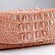 Кошелек женский из натуральной кожи крокодила IMA0004UP32. Кошельки. CrocShop товары из экзотической кожи. Ярмарка Мастеров.  Фото №5