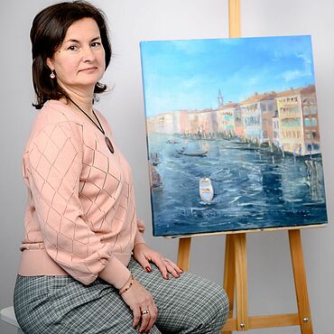 Интерьерная картина море Венеция купить. . Картины и панно ручной работы - Ярмарка Мастеров Картины и панно ручной работы. Ярмарка Мастеров - ручная работа Интерьерная картина море Венеция купить. Handmade.