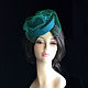 Order Little hat 'Emerald'. Novozhilova Hats. Livemaster. . Hats1 Фото №3