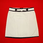 Винтаж: Оригинальная юбка из денима D.P.Jeans (Франция), размер-42-44 (рос.)