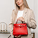 Сумка женская из кожи крокодила IMA0512UK44. Классическая сумка. CrocShop товары из экзотической кожи. Ярмарка Мастеров.  Фото №7