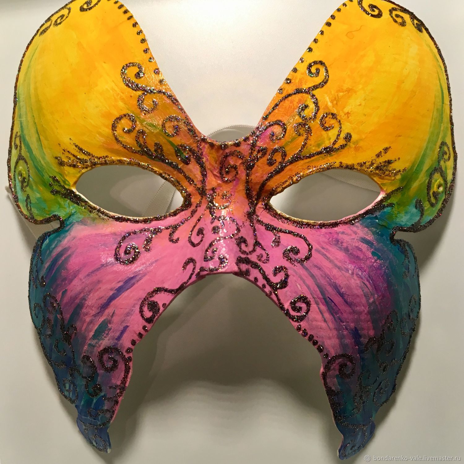 1 ₸ за Детская карнавальная маска «бабочка». Всегда в наличии, доставка до двери!
