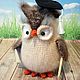 Сова училка. Амигуруми куклы и игрушки. Juliacrochettoys. Ярмарка Мастеров.  Фото №6
