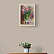 Painting with flowers Roses in a vase Bouquet of flowers, Pictures, Novokuznetsk,  Фото №1