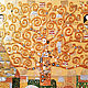The Tree of Life Klimt. Golden bronze interior painting Love. Pictures. House of the Sun (irina-bast). Online shopping on My Livemaster.  Фото №2