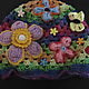 Order BEANIE for girl 'Flower Paradise' knitted summer. Gala Devi (crochet design). Livemaster. . Caps Фото №3