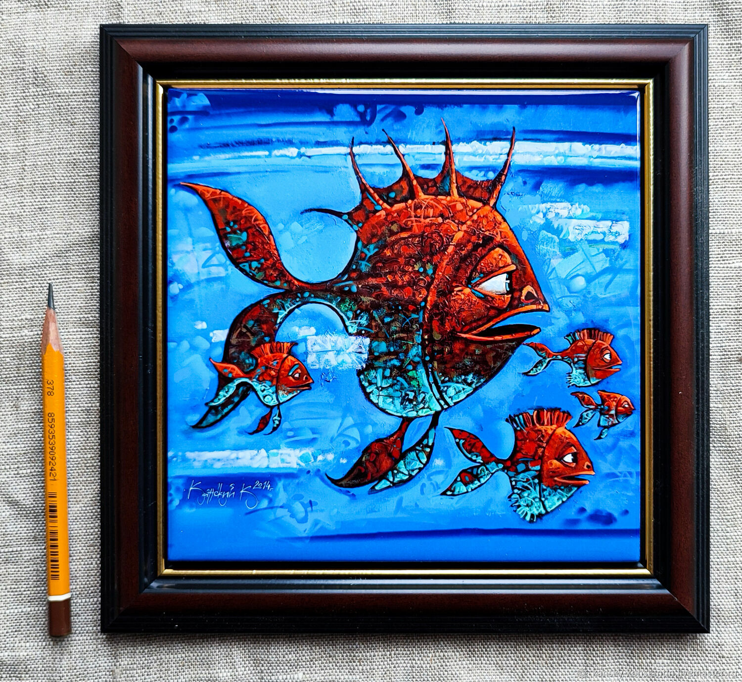 Сублимация на керамике: \"В чистой воде\" в интернет-магазине Ярмарка ...