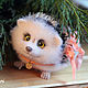 Order Chubby big hedgehog. handmade toys by Mari (handmademari). Livemaster. . Stuffed Toys Фото №3