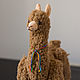 Soft toy Alpaca Lama handmade. Stuffed Toys. Kseniia Trofimova (toyhappyhappy). Online shopping on My Livemaster.  Фото №2