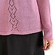 Turtleneck women's Lilac, warm, alpaca wool Italy, Turtleneck Sweaters, Voronezh,  Фото №1
