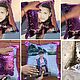 Order Chameleon pillow with sequins, pillow with photo, any design. fleshki22. Livemaster. . Pillow Фото №3