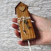 Для дома и интерьера handmade. Livemaster - original item Key holders wall: Housekeeper-hanger 
