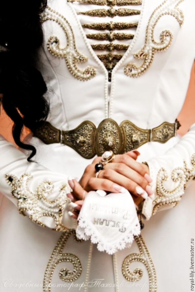 Кавказское свадебное платье – заказать на Ярмарке Мастеров – 9LAC5RU