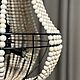 Люстра из деревянных бусин. Люстры. kabira_interior_light/дизайнерский свет. Интернет-магазин Ярмарка Мастеров.  Фото №2