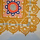 Napkin crochet 'Kaleidoscope' cotton. Doilies. Lace knitting workshop. Lidiya.. My Livemaster. Фото №4