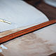 Закладка для книги «Kamala». Закладки. Изделия из кожи | Sellandries. Ярмарка Мастеров.  Фото №5