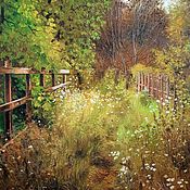 Oil painting landscape PA tropinke Vladimir Chernov
