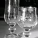 Винтаж: Хрустальные бокалы   DIE GLAS SCHATULLE. Стаканы винтажные. Белый филин. Ярмарка Мастеров.  Фото №9