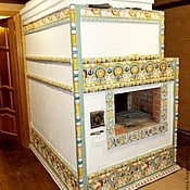 Для дома и интерьера handmade. Livemaster - original item Tiled Russian stove. Handmade.
