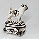 Order Pug box black painted (mini). Moscow Kerry (porcelaindogs). Livemaster. . Figurines Фото №3