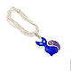 Lapis lazuli kitten PENDANT. Pendant with natural stones to order. Pendant. ARIEL - MOSAIC. My Livemaster. Фото №5