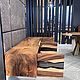 Комоды из массива дерева с рекой из эпоксидной смолы, Комоды, Казань,  Фото №1