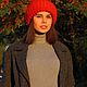 Шапка вязаная из мохера. Шапки. Fresh Ishop. Ярмарка Мастеров.  Фото №4