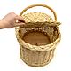 Basket wicker with a large lid. basket of vines. Art.4070. Basket. SiberianBirchBark (lukoshko70). Online shopping on My Livemaster.  Фото №2