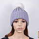 Classic (unisex) merino hat. Caps. Knitwear shop Fairy Tale by Irina. Online shopping on My Livemaster.  Фото №2