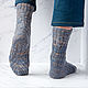 Вязаные мужские носки  "Франция". Носки. Носочки & Ко. Интернет-магазин Ярмарка Мастеров.  Фото №2