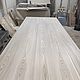  Nordic Ash | Обеденный стол из ясеня с беленой столешницей. Столы. Мебель Ostinec | TimberArt.market. Ярмарка Мастеров.  Фото №5