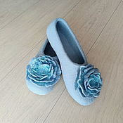 Обувь ручной работы handmade. Livemaster - original item Felted women`s Slippers.. Handmade.