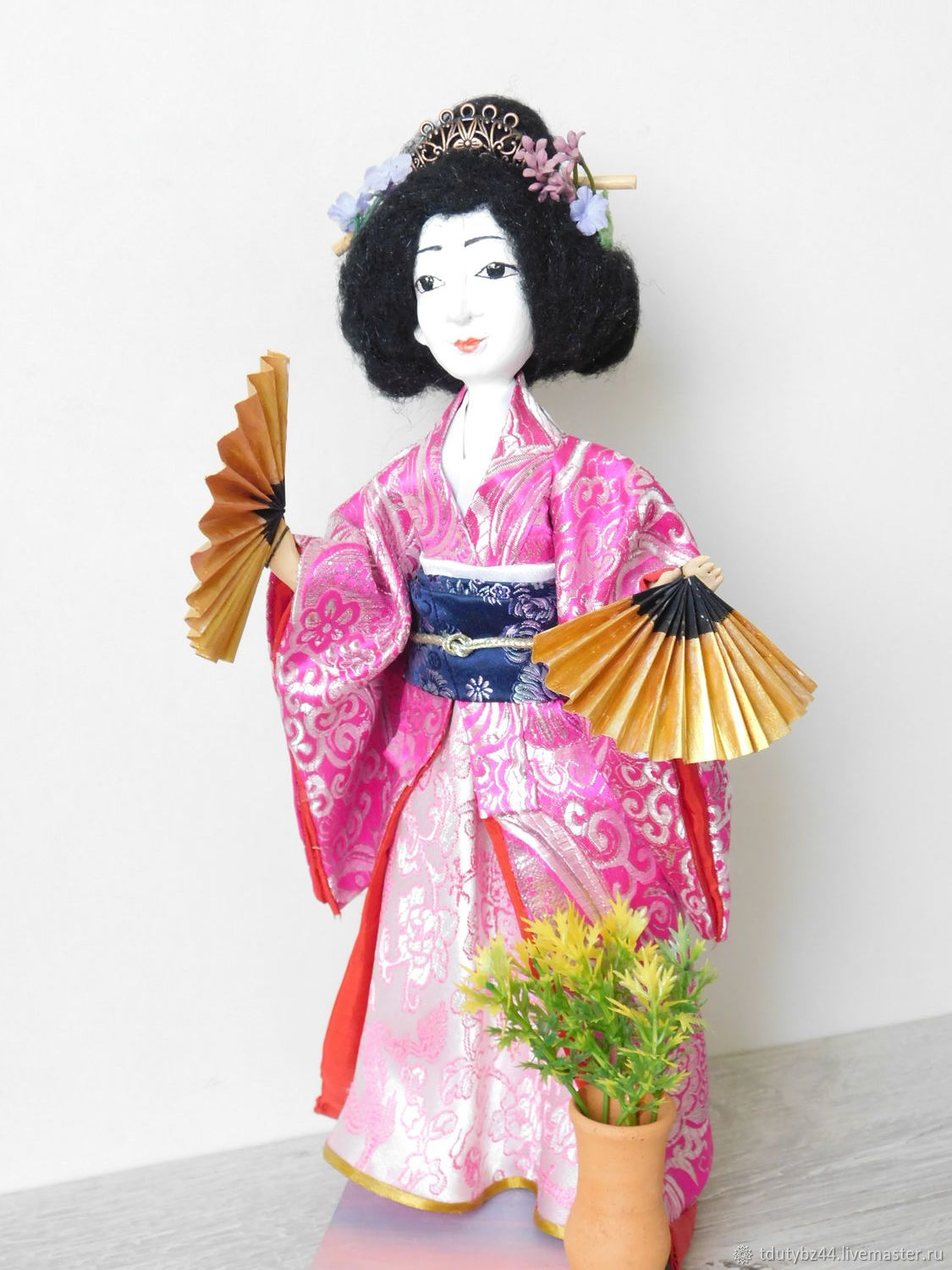 The author s GEISHA doll SU17QCOM Interior doll Moscow