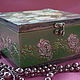 Box 'Delicate roses and white lilac'. Box. Romantic decoupage (veranika7). Online shopping on My Livemaster.  Фото №2