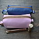 Cosmetic bag genuine leather. Beauticians. crecca. Online shopping on My Livemaster.  Фото №2