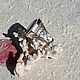 Кольцо с лунным камнем "Паутина". Кольца. Karma-jewelry. Ярмарка Мастеров.  Фото №4