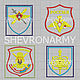 Chevron design program for machine embroidery. Patterns for embroidery. shevronarmy. My Livemaster. Фото №4