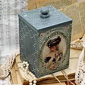 Для дома и интерьера handmade. Livemaster - original item Box box boudoir in retro style. Handmade.
